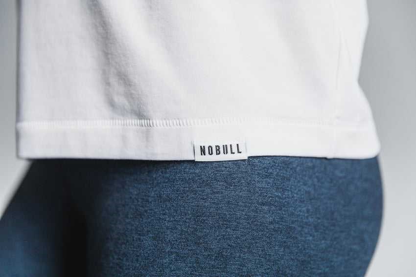 Nobull Lightweight Sleeveless Tee Tanks & Tees White | 6198-VBNTQ