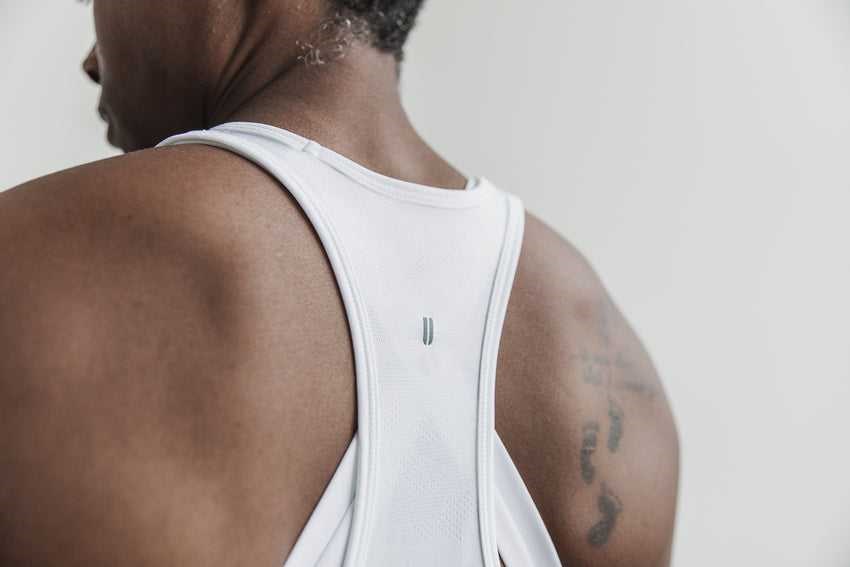 Nobull Lightweight Textured Tank (Camo) Tanks & Tees Bright White Camo | 2798-CLONV