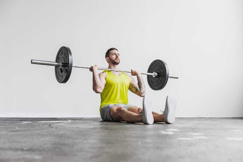 Nobull Lightweight Textured Tank (Neon Camo) Tanks & Tees Neon Yellow Camo | 6427-PMVXQ