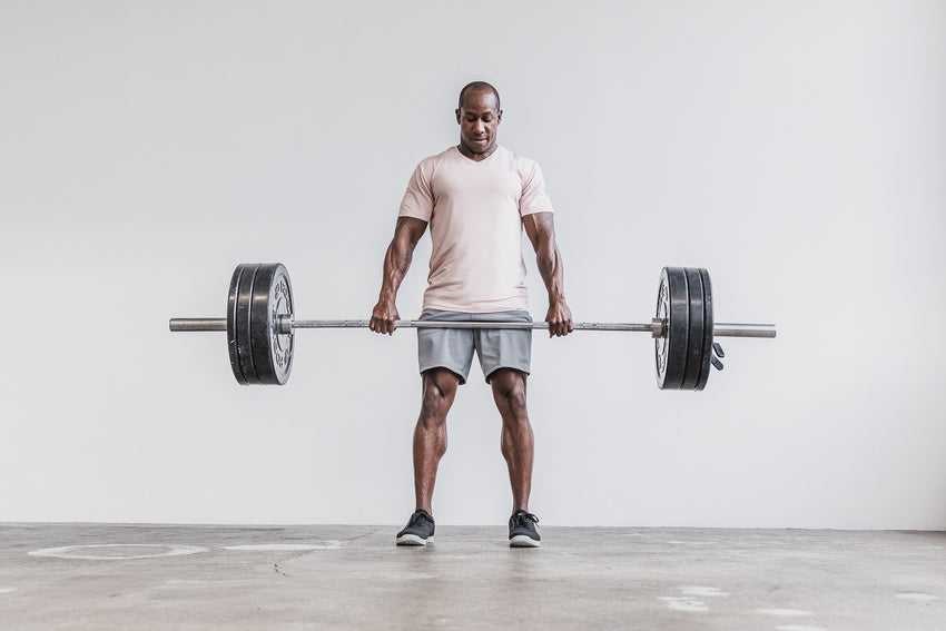 Nobull Lightweight V-Neck Tee Tanks & Tees Dusty Rose | 3081-TYSPL