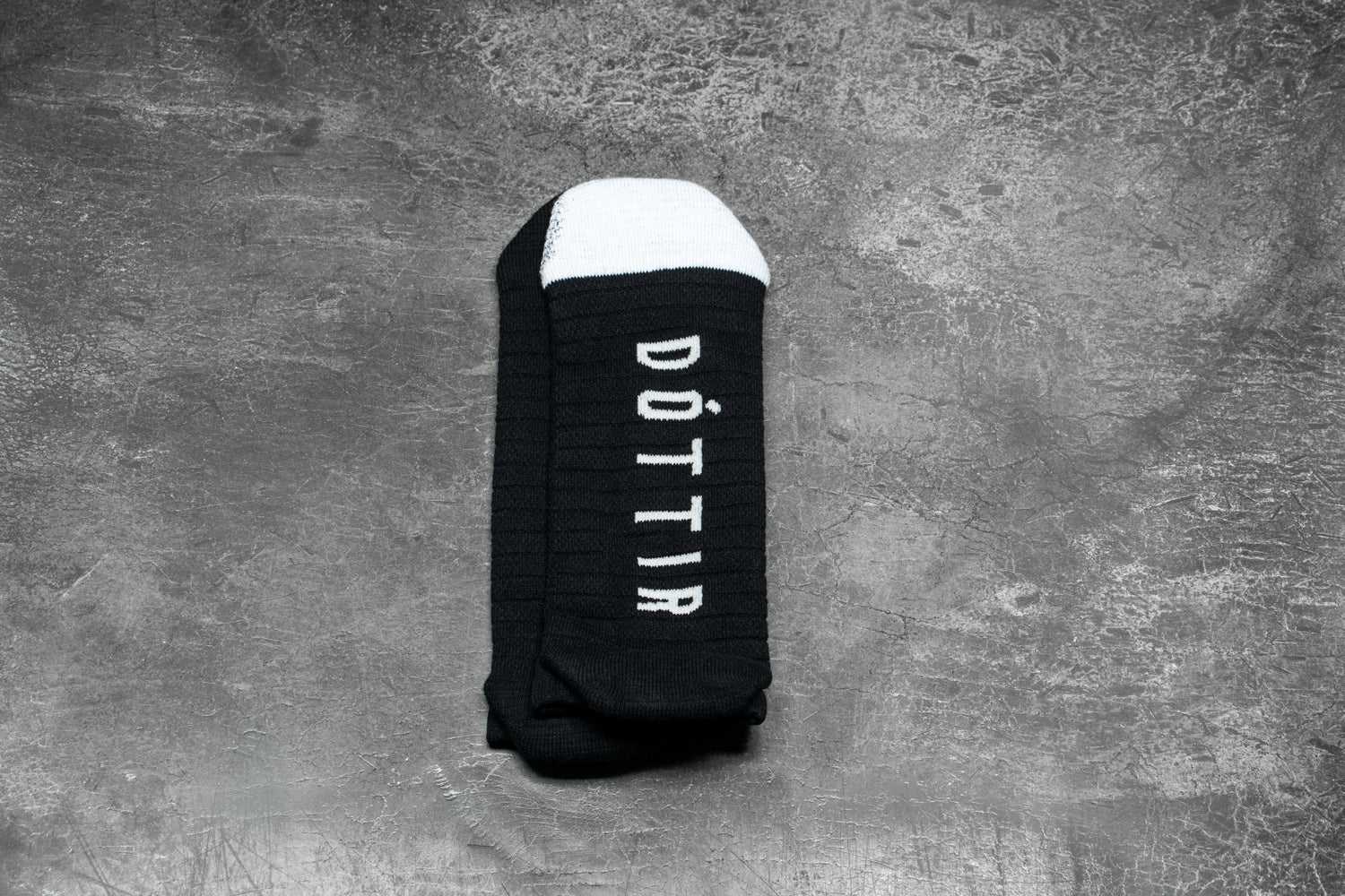 Nobull Low Sock (Athlete) Socks Davidsdottir Black White | 1749-KRTVM