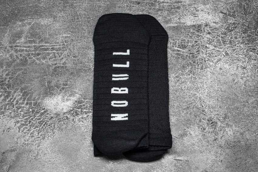 Nobull Low Sock Socks Black | 6507-HUZSM