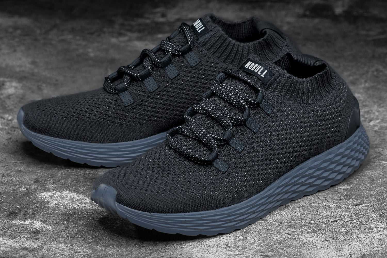 Nobull Merino Wool Knit Runner Knit Navy Slate | 5064-CJDPL