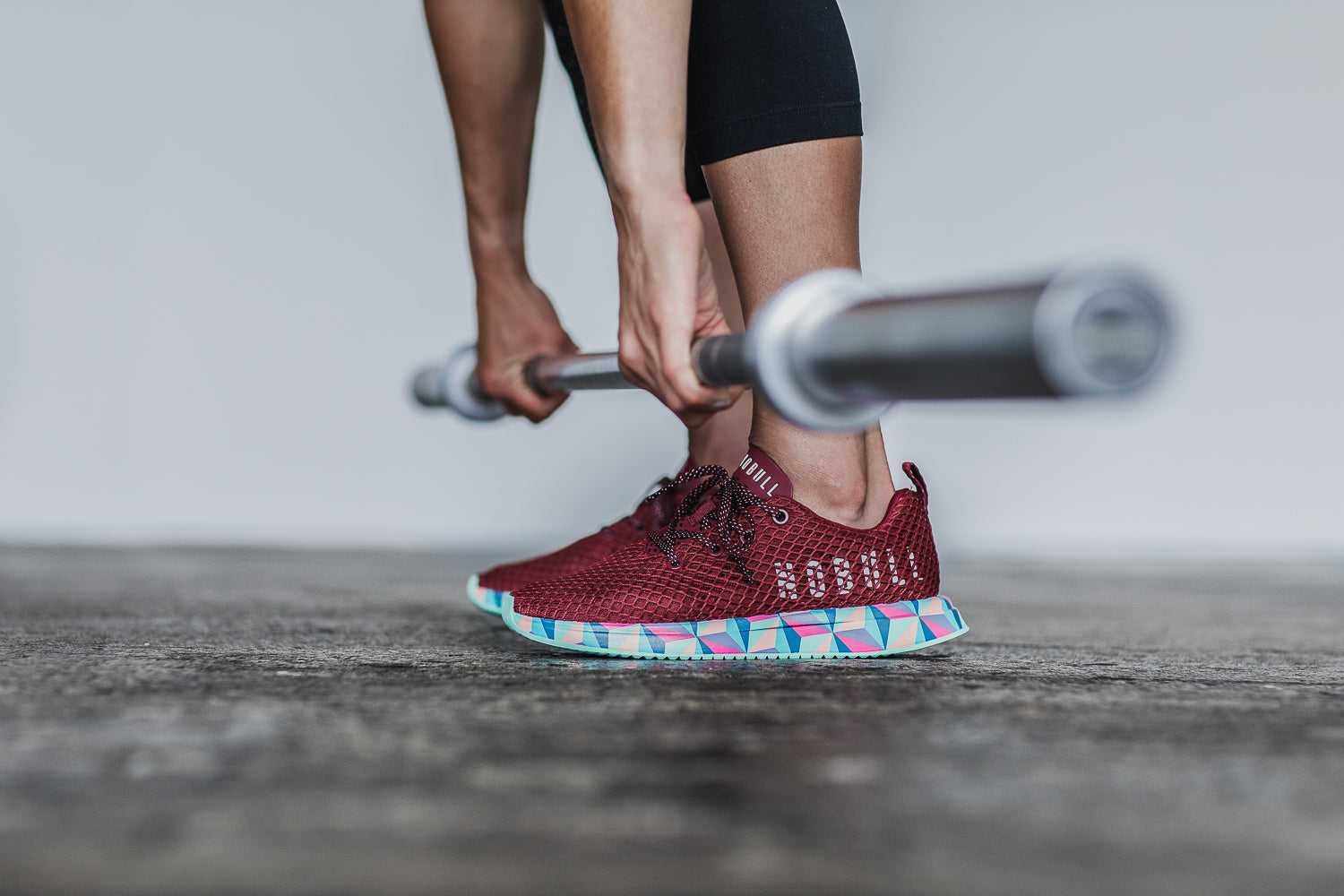 Nobull Mesh Runner Mesh Cabernet Prism | 8572-BGIQV