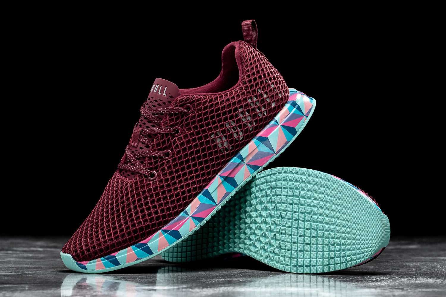 Nobull Mesh Runner Mesh Cabernet Prism | 8572-BGIQV