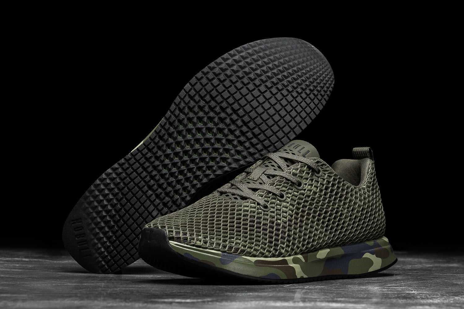 Nobull Mesh Runner Mesh Forest Camo | 1069-EBPFA