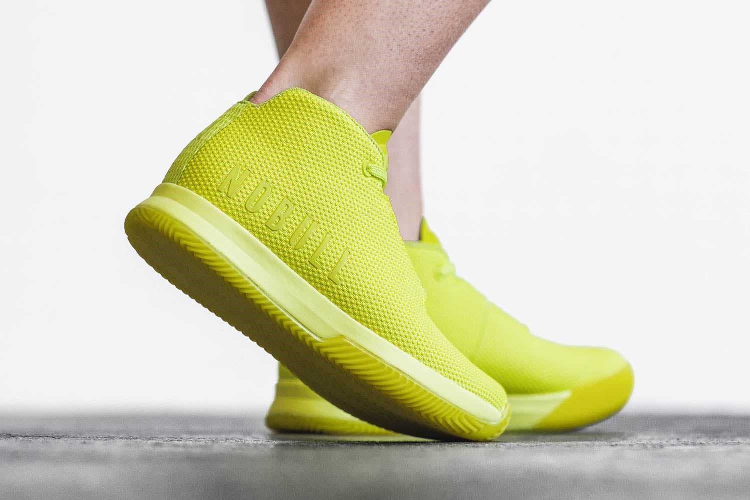 Nobull Mid Court Trainer Court Trainer Neon Lime | 4619-BELPK