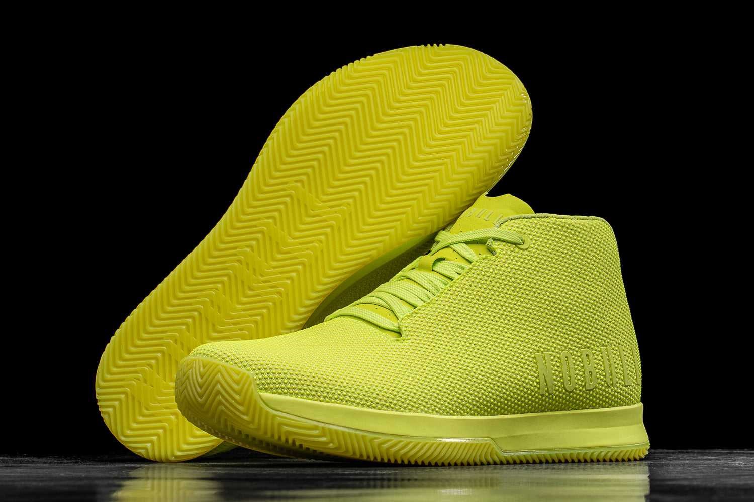 Nobull Mid Court Trainer Court Trainer Neon Lime | 4619-BELPK