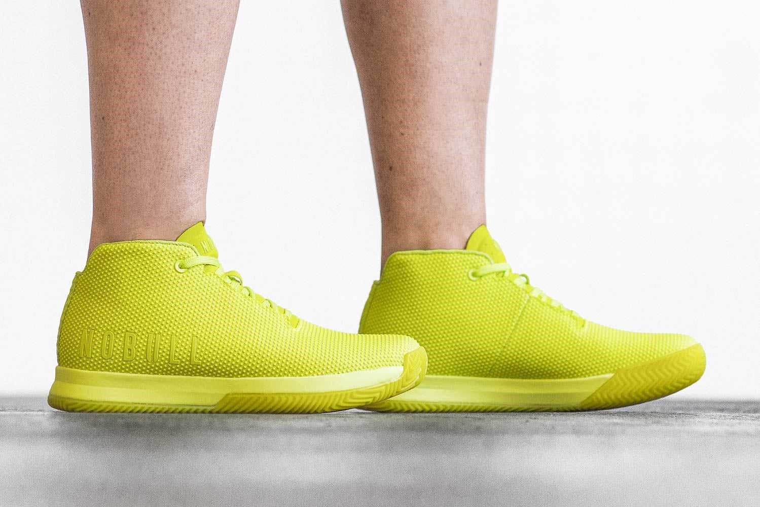 Nobull Mid Court Trainer Court Trainer Neon Lime | 4619-BELPK