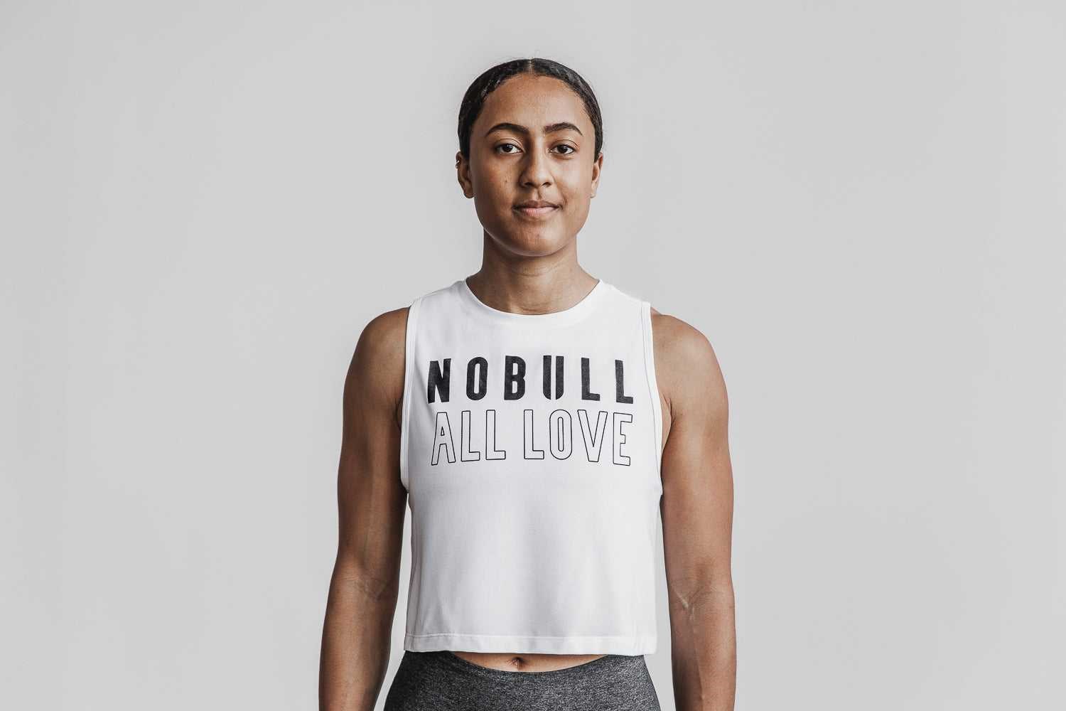 Nobull Muscle Tank (All Love) Tanks & Tees White | 4532-KTGOH