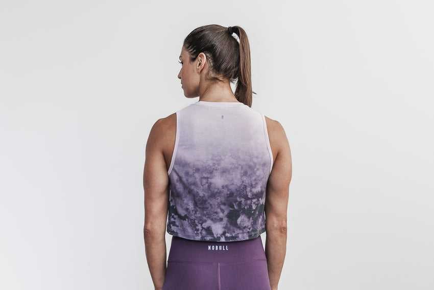 Nobull Muscle Tank (Dip-Dye) Tanks & Tees Wisteria / Plum Dip-Dye | 4718-ABZUS