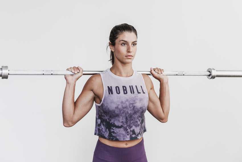 Nobull Muscle Tank (Dip-Dye) Tanks & Tees Wisteria / Plum Dip-Dye | 4718-ABZUS