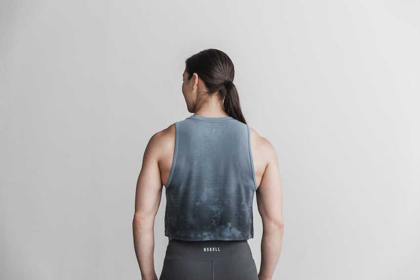 Nobull Muscle Tank (Dip-Dye) Tanks & Tees Slate / Maritime Dip-Dye | 8236-XMCZK