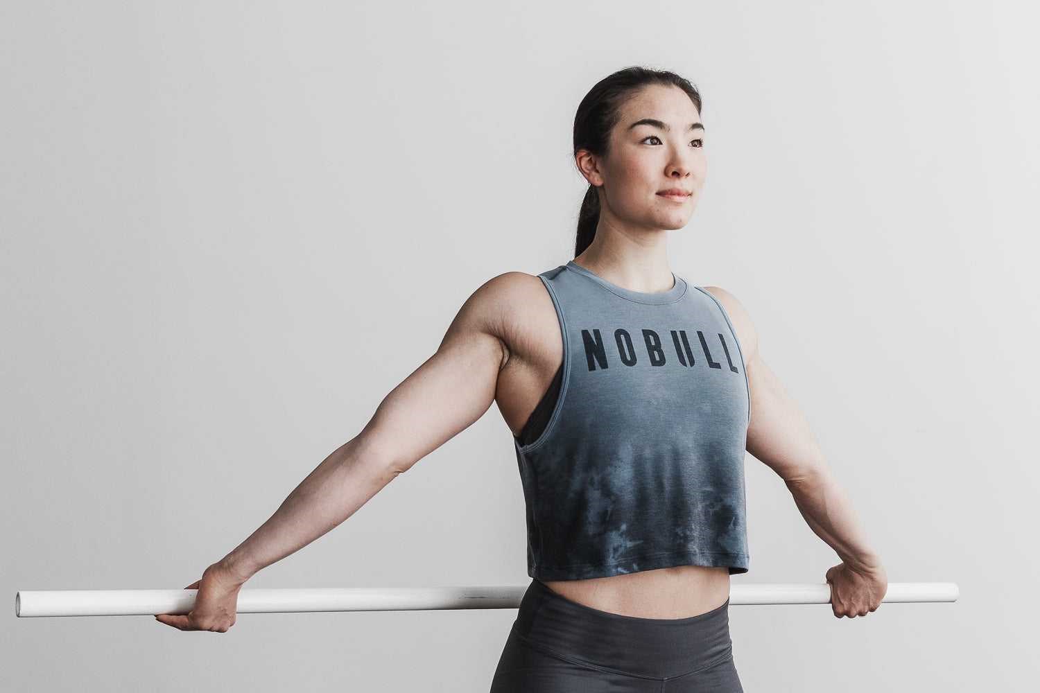 Nobull Muscle Tank (Dip-Dye) Tanks & Tees Slate / Maritime Dip-Dye | 8236-XMCZK