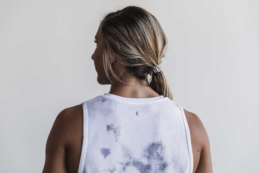 Nobull Muscle Tank (Tie-Dye) Tanks & Tees White / Cloud Tie-Dye | 0452-HBVER