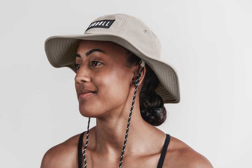 Nobull Nobull Boonie Hat Hats & Hair Accessories Taupe | 2917-QYUWZ