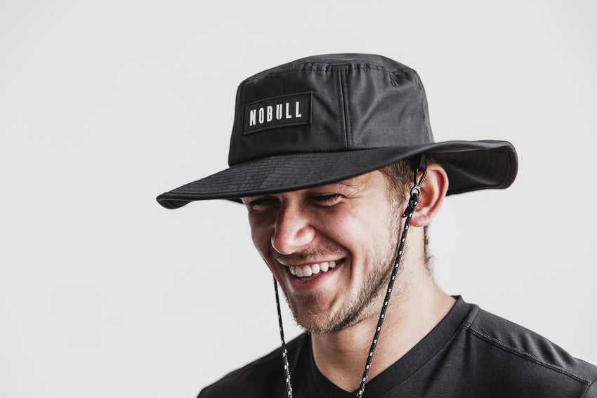 Nobull Nobull Boonie Hat Hats & Hair Accessories Black | 4935-CYEZD