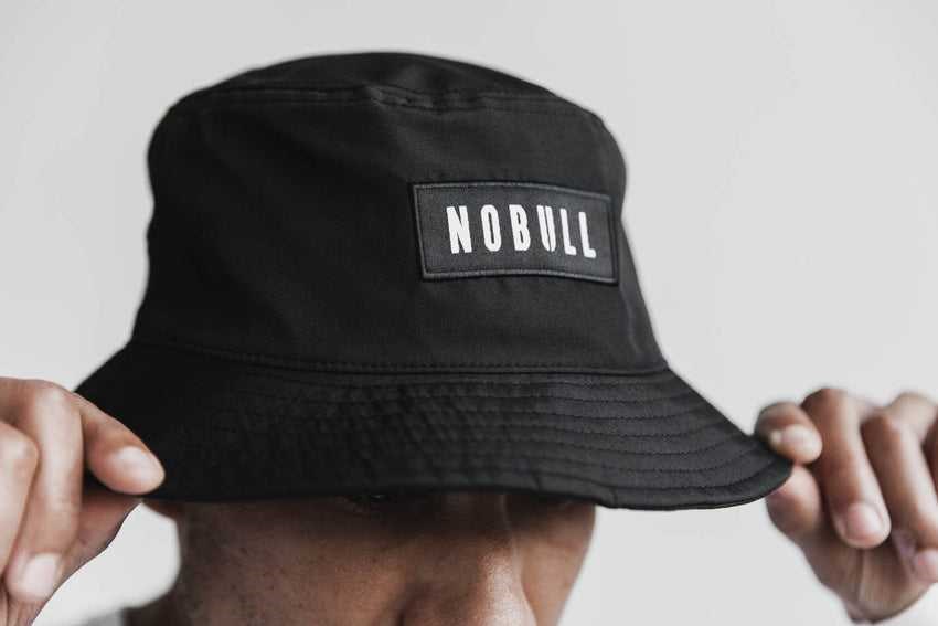 Nobull Nobull Bucket Hat Hats & Hair Accessories Black | 7420-LUJCA