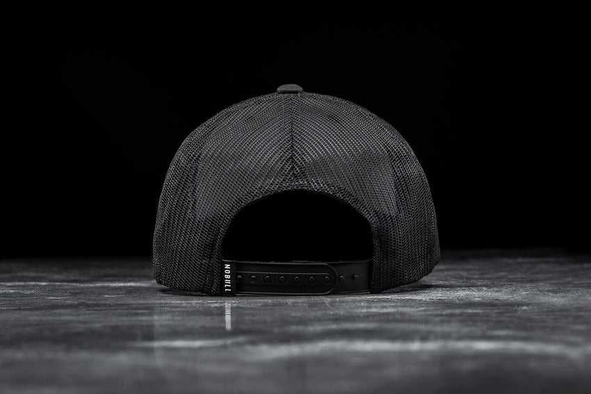 Nobull Nobull Crossfit Games 2021 Curved-Brim Trucker Hats & Hair Accessories Dark Grey | 5376-YEOQA