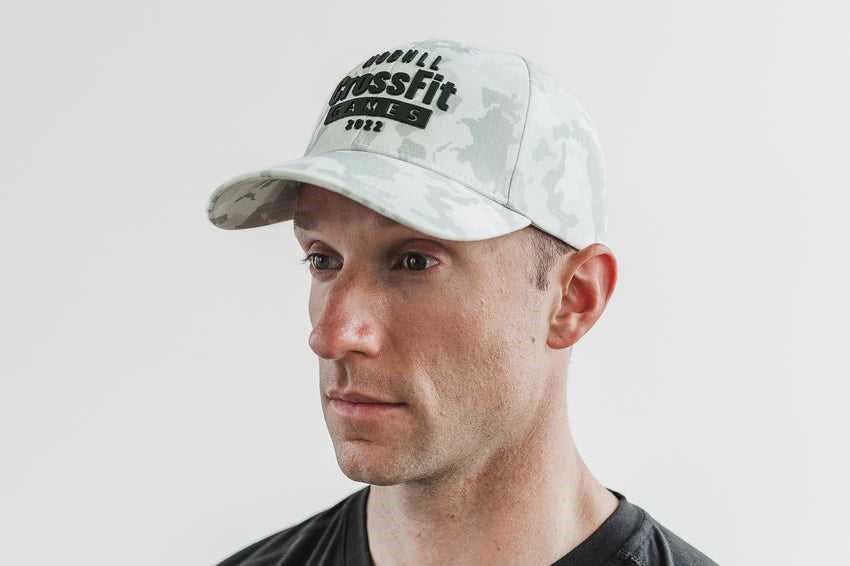 Nobull Nobull Crossfit Games 2022 Classic Hat Hats & Hair Accessories White Continental Camo | 9023-PJNIX