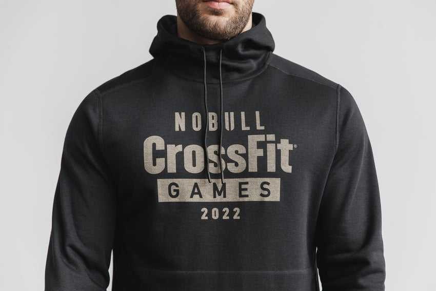 Nobull Nobull Crossfit Games 2022 Hoodie Outerwear Black | 2415-KYRHG