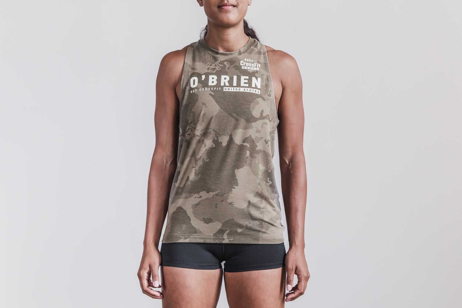 Nobull Nobull Crossfit Games 2022 Jersey (O\'Brien) Tanks & Tees Fallen Rock Continental Camo | 2390-VADJH