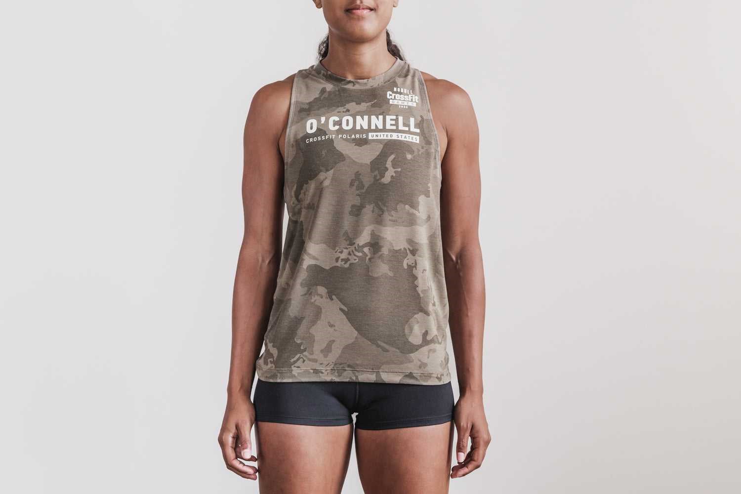 Nobull Nobull Crossfit Games 2022 Jersey (O\'Connell) Tanks & Tees Fallen Rock Continental Camo | 5713-WHKDF