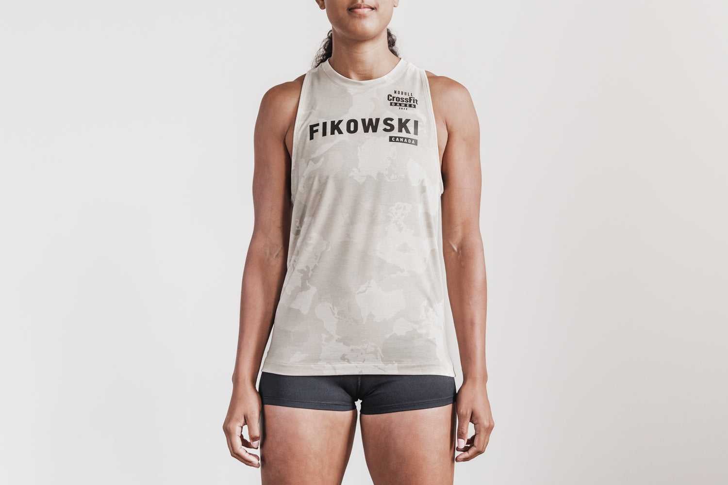 Nobull Nobull Crossfit Games 2022 Jersey (Fikowski) Tanks & Tees Oatmeal Continental Camo | 8925-AOEYS