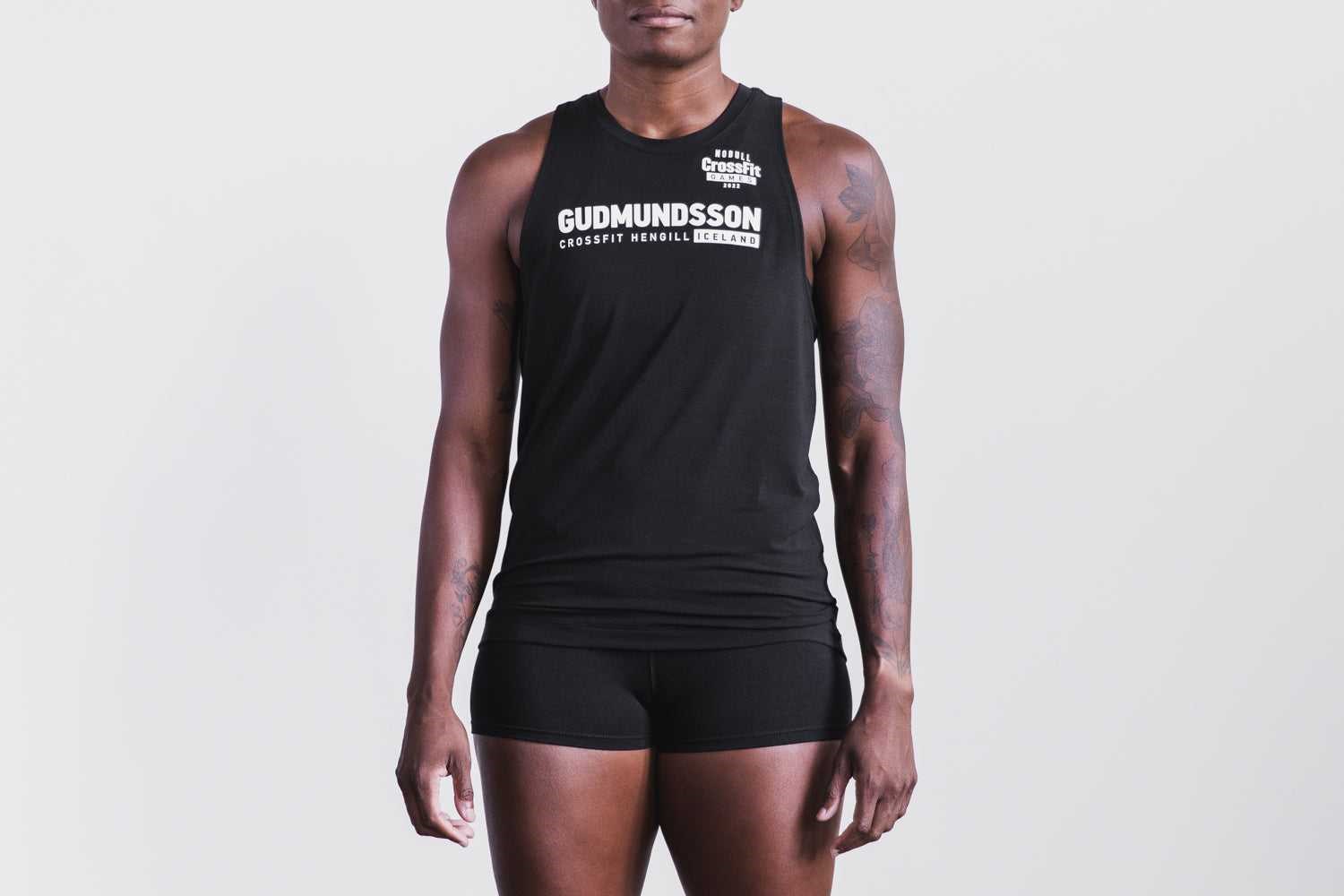 Nobull Nobull Crossfit Games 2022 Jersey (Gudmundsson) Tanks & Tees Black | 9850-QUMNO