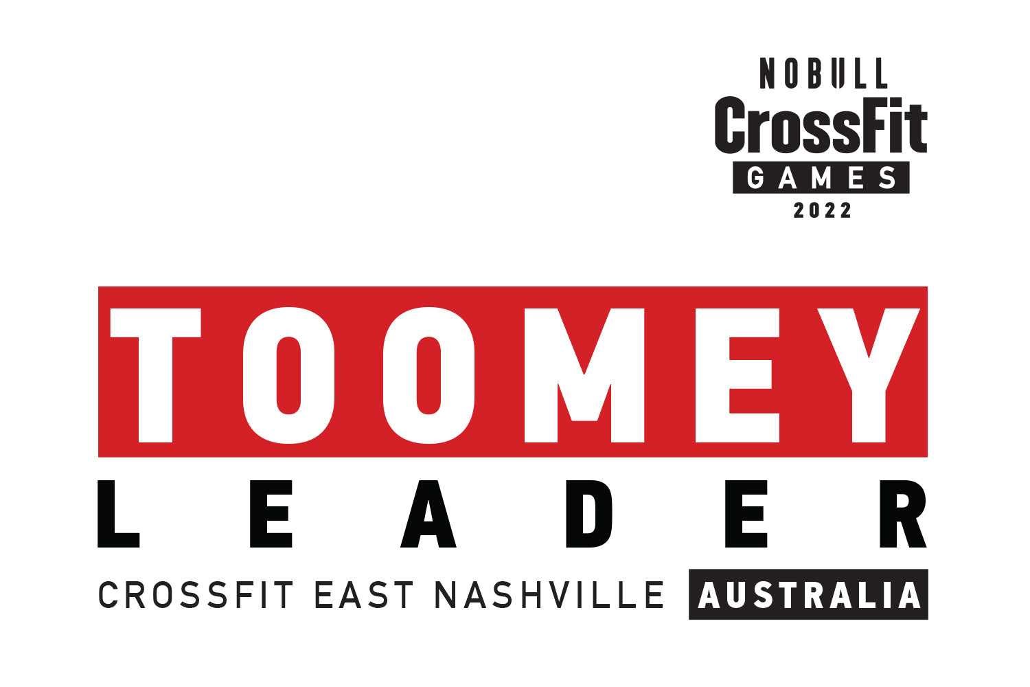 Nobull Nobull Crossfit Games 2022 Leader Jersey (Toomey) Tanks & Tees Leader White | 5763-SWBIX