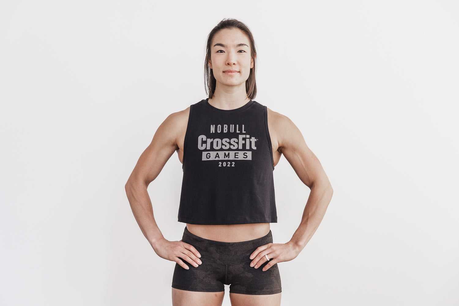 Nobull Nobull Crossfit Games 2022 Muscle Tank Tanks & Tees Black | 3021-YOLDW