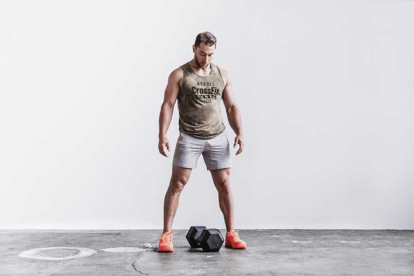 Nobull Nobull Crossfit Games 2022 Tank Tanks & Tees Fallen Rock Continental Camo | 2347-FNTEL