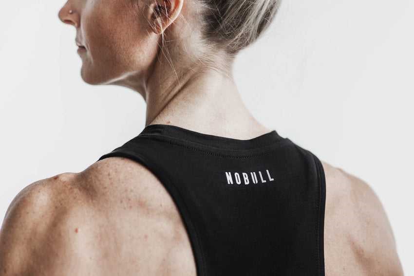 Nobull Nobull Crossfit Open 2023 High-Neck Tank Tanks & Tees Black | 0473-VQJER