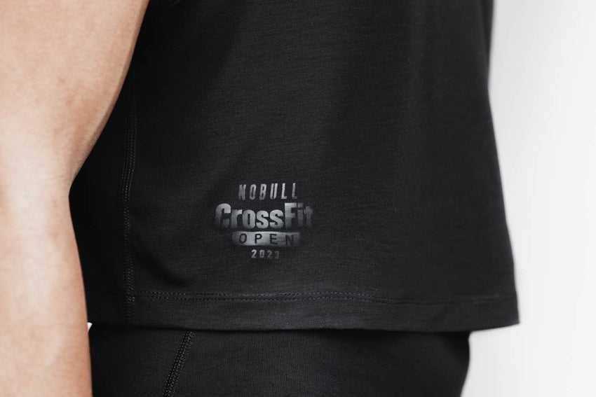 Nobull Nobull Crossfit Open 2023 Muscle Tank Tanks & Tees Black | 8410-NTQVB