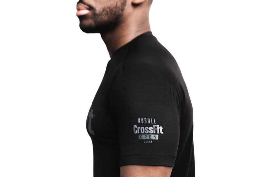 Nobull Nobull Crossfit Open 2023 Tee Tanks & Tees Black | 2780-QKLSW