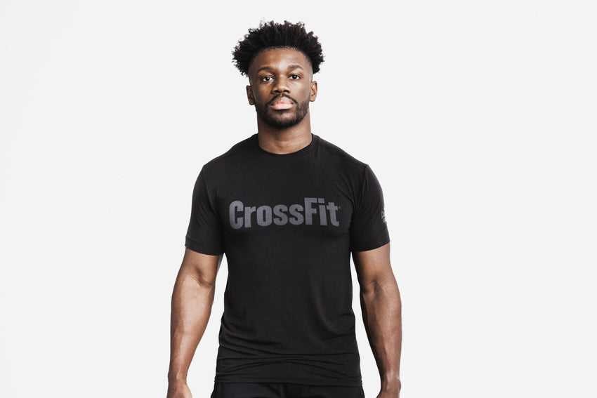 Nobull Nobull Crossfit Open 2023 Tee Tanks & Tees Black | 2780-QKLSW