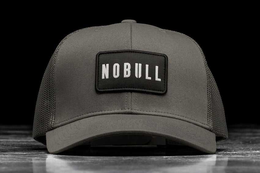 Nobull Nobull Curved-Brim Trucker Hats & Hair Accessories Dark Grey | 1385-GYRAW