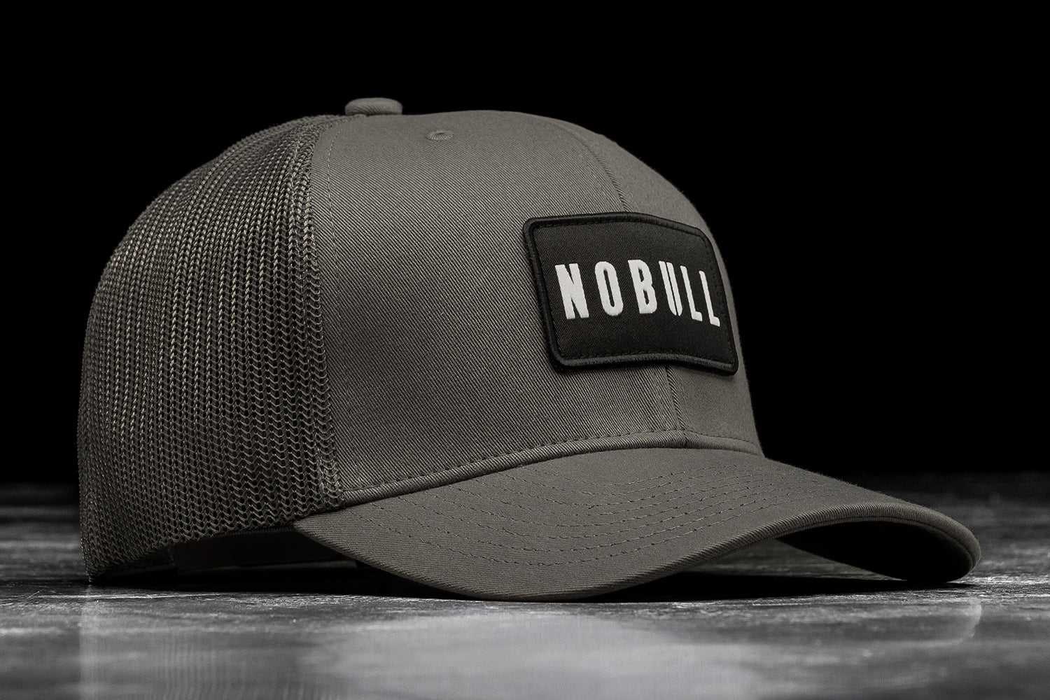 Nobull Nobull Curved-Brim Trucker Hats & Hair Accessories Dark Grey | 1385-GYRAW