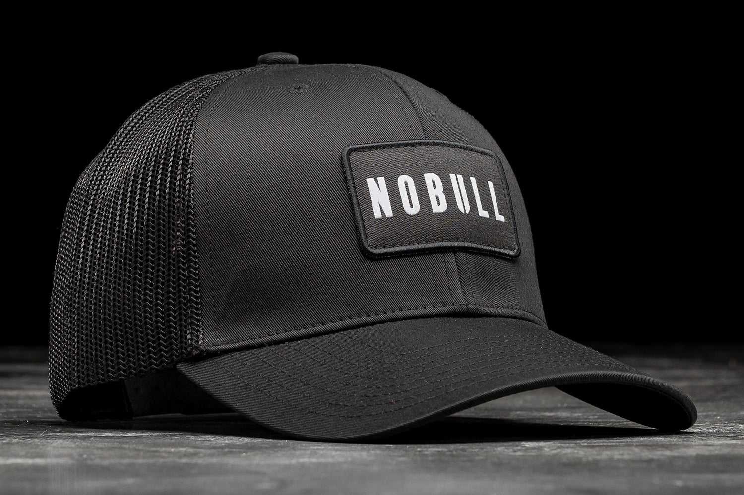 Nobull Nobull Curved-Brim Trucker Hats & Hair Accessories Black | 1760-QLYAR