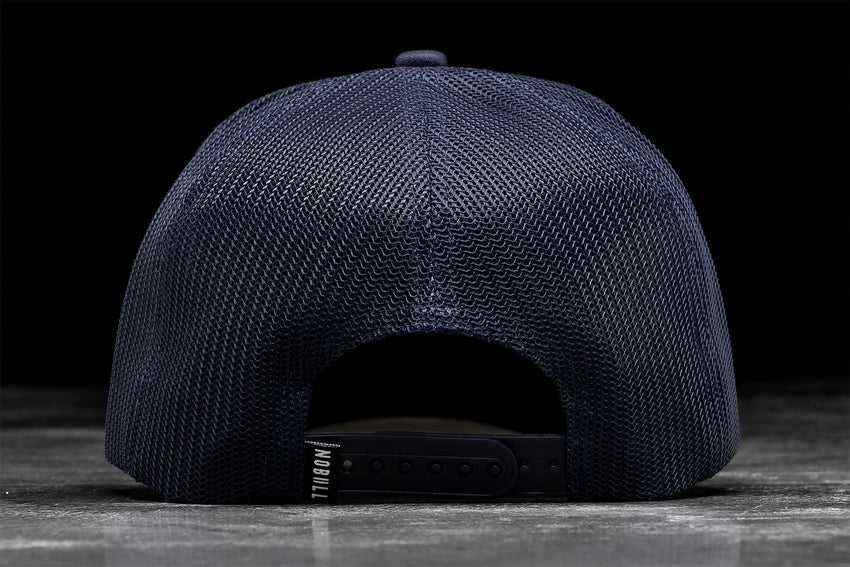 Nobull Nobull Curved-Brim Trucker Hats & Hair Accessories Navy | 4357-MGVAP