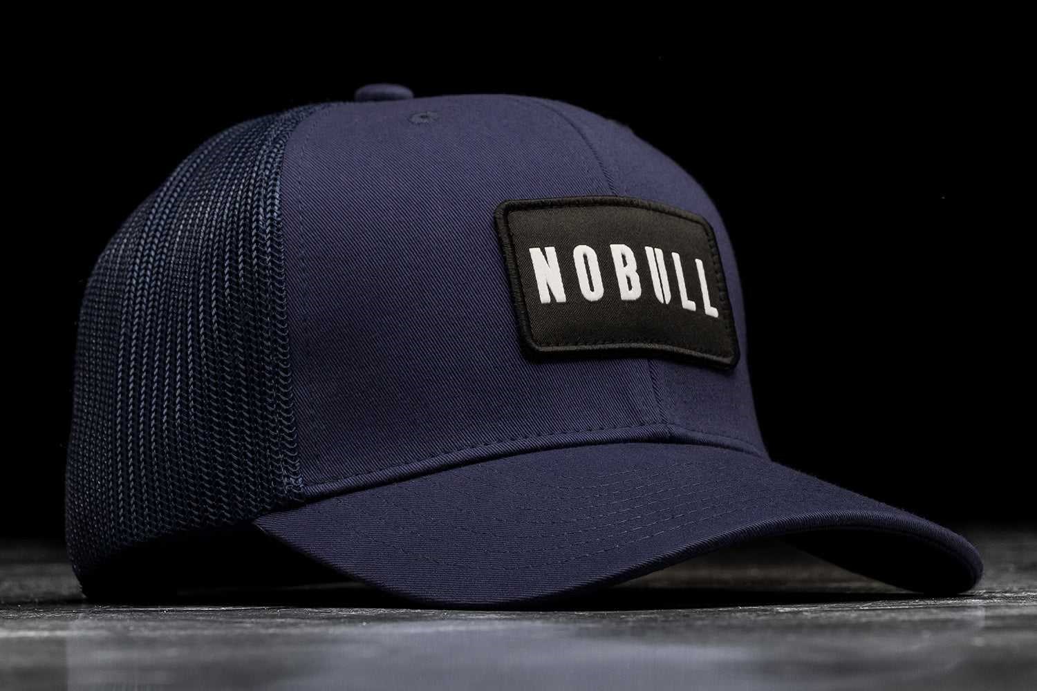 Nobull Nobull Curved-Brim Trucker Hats & Hair Accessories Navy | 4357-MGVAP