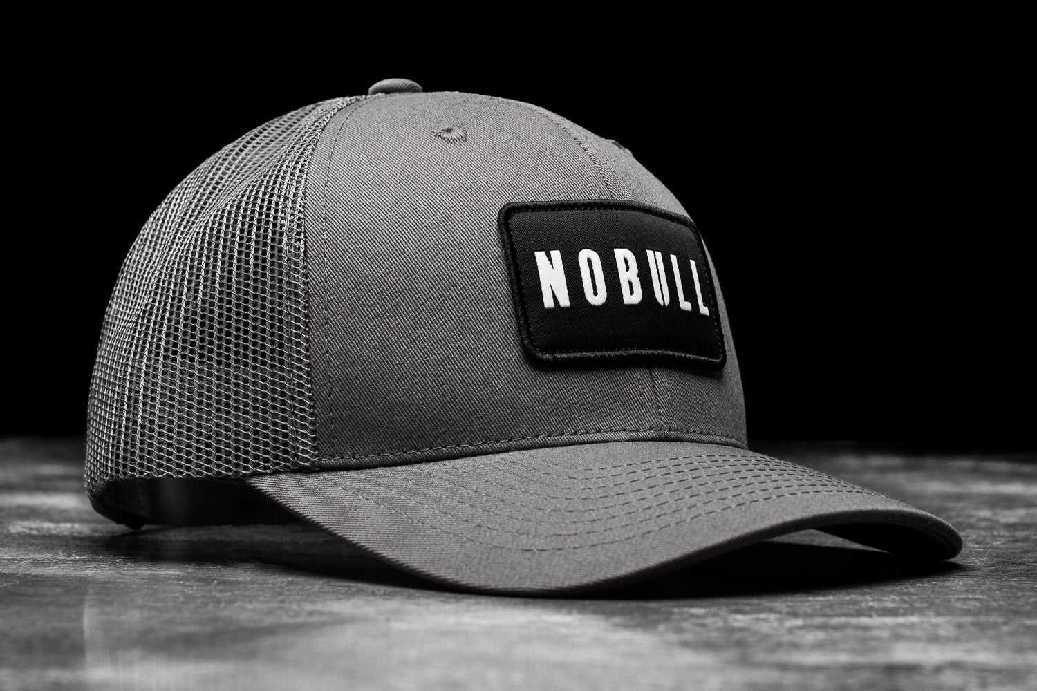 Nobull Nobull Curved-Brim Trucker Hats & Hair Accessories Charcoal | 9781-FPTYJ