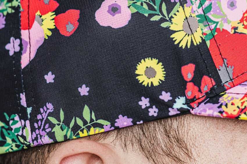 Nobull Nobull Performance Hat (Superblossom Floral) Hats & Hair Accessories Black Superblossom Floral | 9276-GCNRS