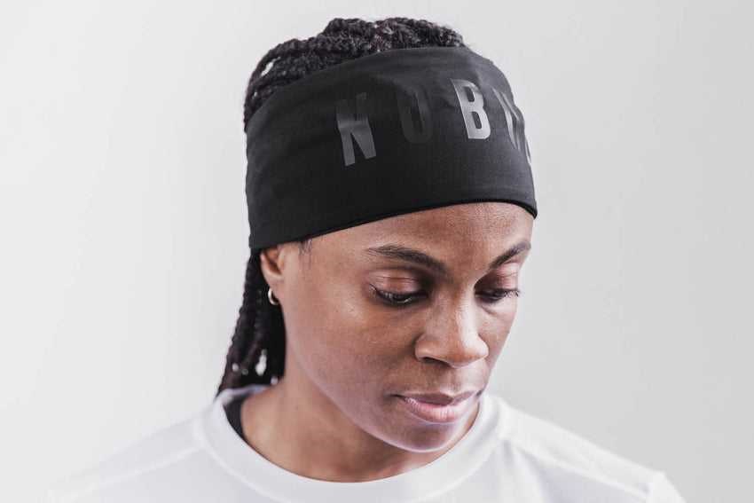 Nobull Nobull Performance Headband 4 inches Hats & Hair Accessories Black | 9871-PJUAV