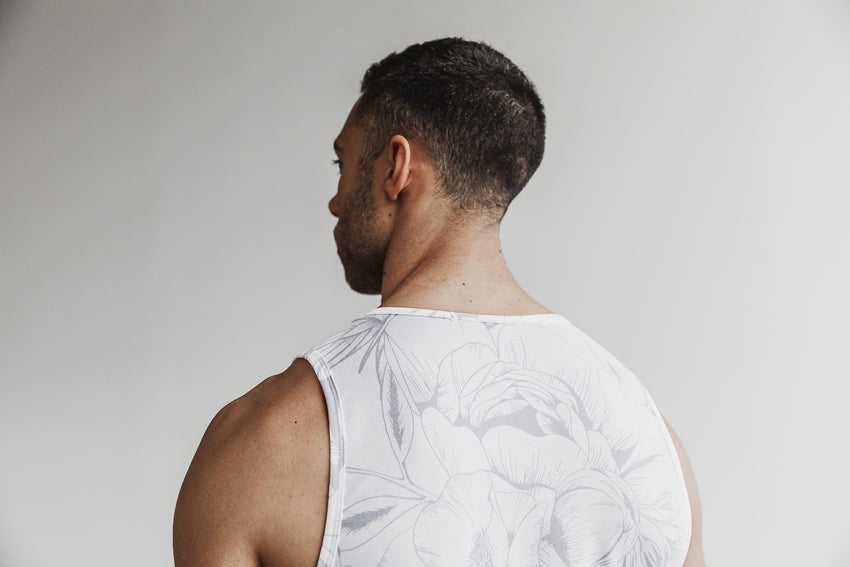 Nobull Nobull Tank (Butterfly) Tanks & Tees Grey Butterfly | 7158-GHBCU