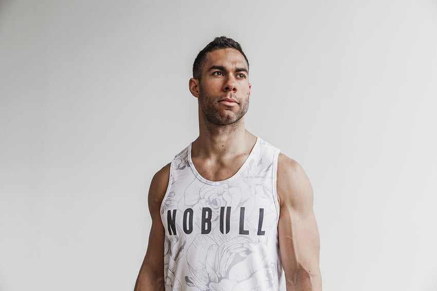 Nobull Nobull Tank (Butterfly) Tanks & Tees Grey Butterfly | 7158-GHBCU