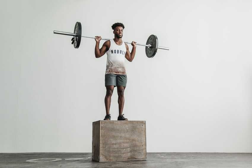 Nobull Nobull Tank (Dip-Dye) Tanks & Tees White / Toffee Dip-Dye | 2491-MDAPW