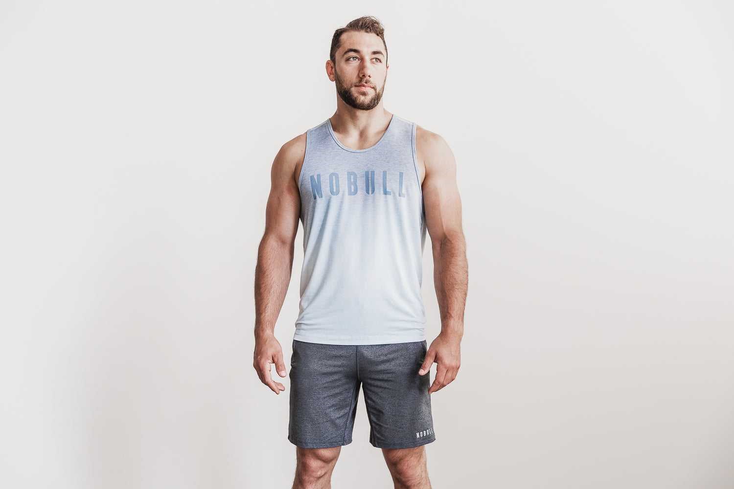 Nobull Nobull Tank (Ombre) Tanks & Tees Ice Blue Ombre | 1748-VGRST