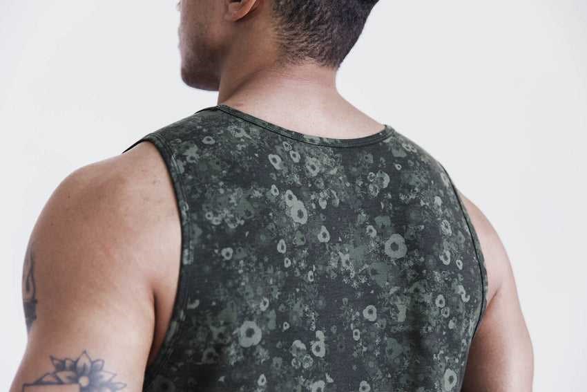 Nobull Nobull Tank (Superblossom Floral) Tanks & Tees Army Green Superblossom Floral | 1583-HCFOU