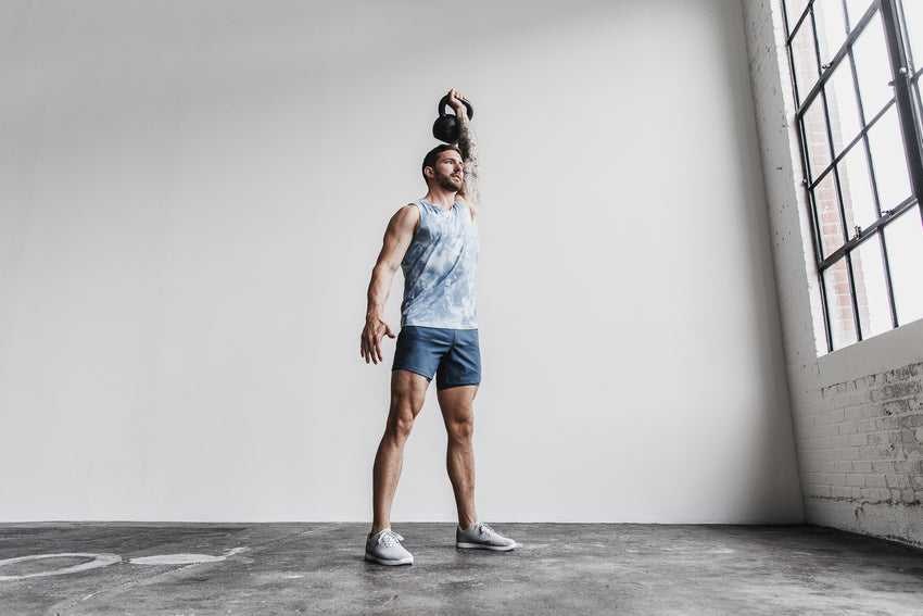 Nobull Nobull Tank (Tie-Dye) Tanks & Tees Ice Blue / Slate Tie-Dye | 3905-ZGPXR